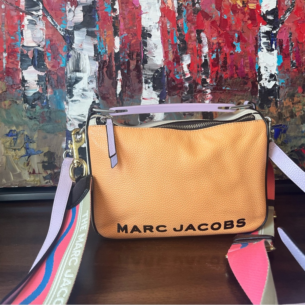 Marc Jacobs Snapshot Soft Box Bag WITH additional Crossbody Strap
